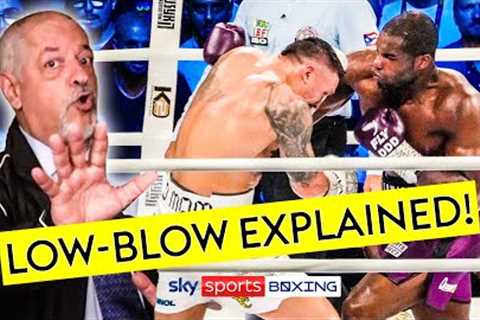 LOW-BLOW EXPLAINED! ⚠️  Why Dubois shot vs Usyk WAS illegal