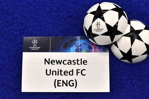 Newcastle draw PSG, AC Milan, Dortmund in Champions League