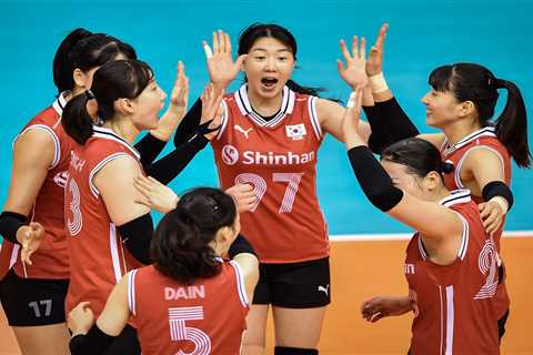 KOREA STRUGGLE HARD TO BEAT CHINESE TAIPEI IN HARD-FOUGHT FIVE-SET THRILLER