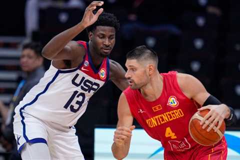 USA overcomes tough test and rallies to beat Montenegro at FIBA World Cup