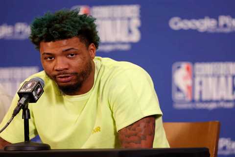 Video Shows Marcus Smart In Great Spirits At The Gym