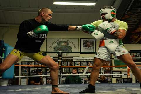 Conor McGregor Spars with Irish Star Ian Machado Garry in Preparation for UFC Comeback