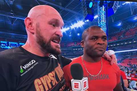 Tyson Fury Predicted to Defeat Francis Ngannou in Upcoming Bout, Former Opponent Believes He'll Hit ..