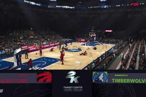 NBA 2K24 | Toronto Raptors vs Minnesota Timberwolves | Target Center