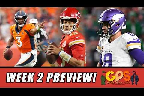 How Many Teams Start 0-2? NFL Week 2 Preview