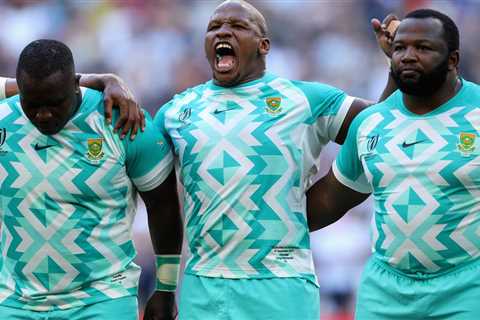 Why does the South African national anthem have two songs? Fans baffled as Springboks seek to..