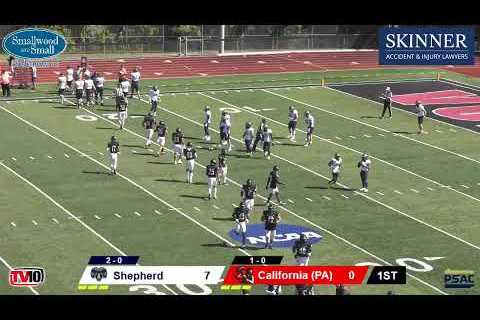 NCAA DII PSAC Football: Shepherd Rams @ California Vulcans (PA) (9.16.2023)