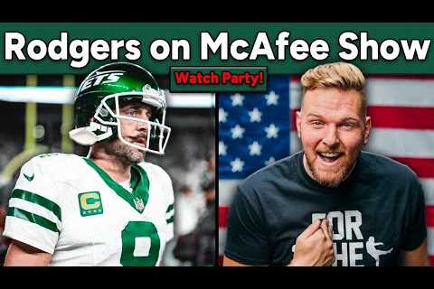 Aaron Rodgers on the Pat McAfee Show - Watch Party!  ||  New York Jets News