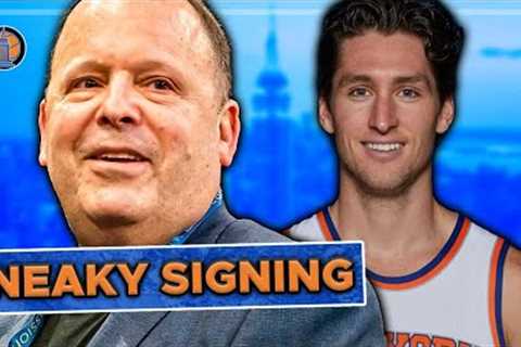 Knicks Making Moves... The Real Reason Arcidiacono is in New York