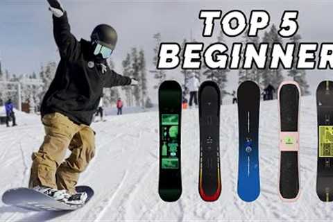 Top 5 Beginner Snowboards 2024