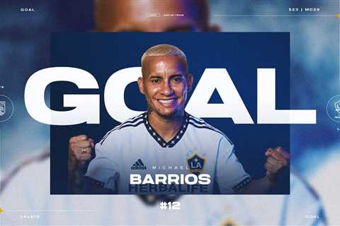 Michael Barrios’ First LA Galaxy Goal