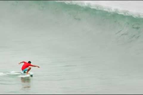 RAW: Professional Skimboarding Competition in Prime Shorebreak Waves