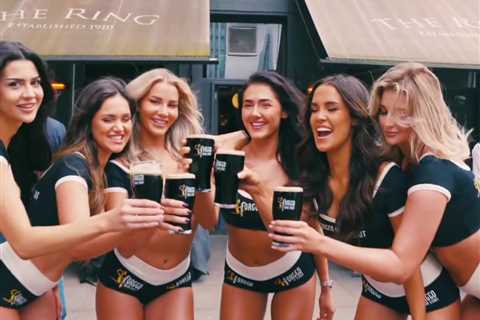 Conor McGregor's Gorgeous Army of Ring Girls Take London By Storm!