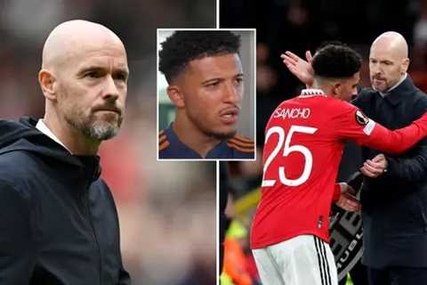 Erik ten Hag ‘to hold clear the air talks’ with Jadon Sancho after Arsenal omission-E360hubs