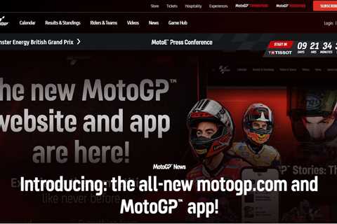 MotoGP Launches New Website And App