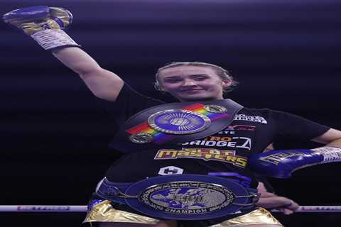 UK Boxing Star Rhiannon Dixon: From Saving Lives to Winning Titles