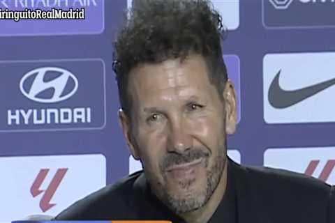 Atletico Madrid Manager Diego Simeone shuts down Jude Bellingham conspiracy