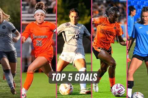 Top 5 Goals: NWSL Matchday 20, NCAA, Barclays Women’s Championship, and Liga F