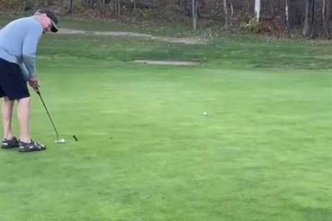 Watch viral missed putt that ‘blows people’s minds’ as incredible video of golfer’s worst nightmare ..