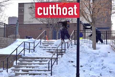 CUTTHOAT - STREET SNOWBOARD VIDEO (2023) 4K