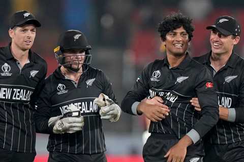 Cricket World Cup: Mitchell Santner takes five wickets to lead New Zealand to comfortable win over..