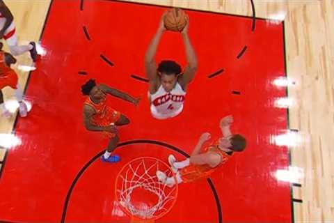 Scottie Barnes MONSTER Throw Down! - Raptors vs Taipans | Oct 15, 2023