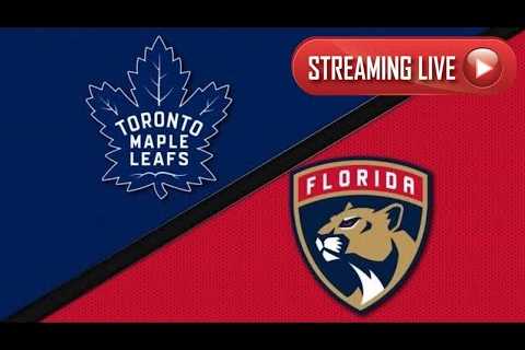 Florida Panthers vs Toronto Maple Leafs LIVE | NHL STREAM - 2023-2024 Hockey Season