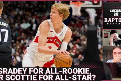 What''s More Likely? Scottie Barnes All-Star, OR Gradey Dick All-Rookie? | Toronto Raptors Preview