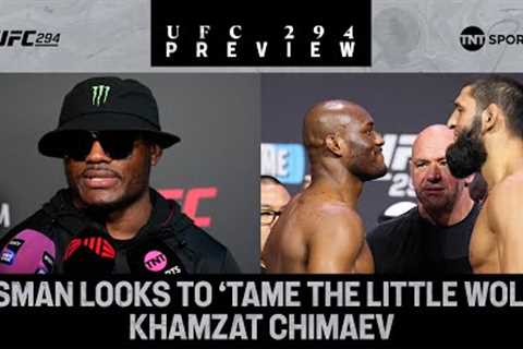 UFC 294: Kamaru Usman excited to CONQUER Khamzat Chimaev as he looks to tame THE LITTLE WOLF 👀🔥