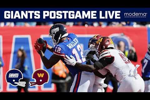 New York Giants vs. Washington Commanders Week 7 Postgame Recap & Analysis