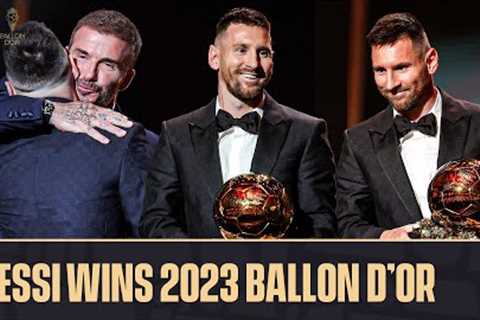 LIONEL MESSI WINS HIS 8TH BALLON D’OR 🐐