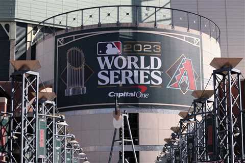 2023 MLB World Series On Pace For Record-Low Mark