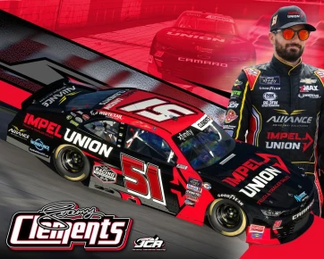 Impel Union to debut with Jeremy Clements Racing in the season finale at Phoenix.