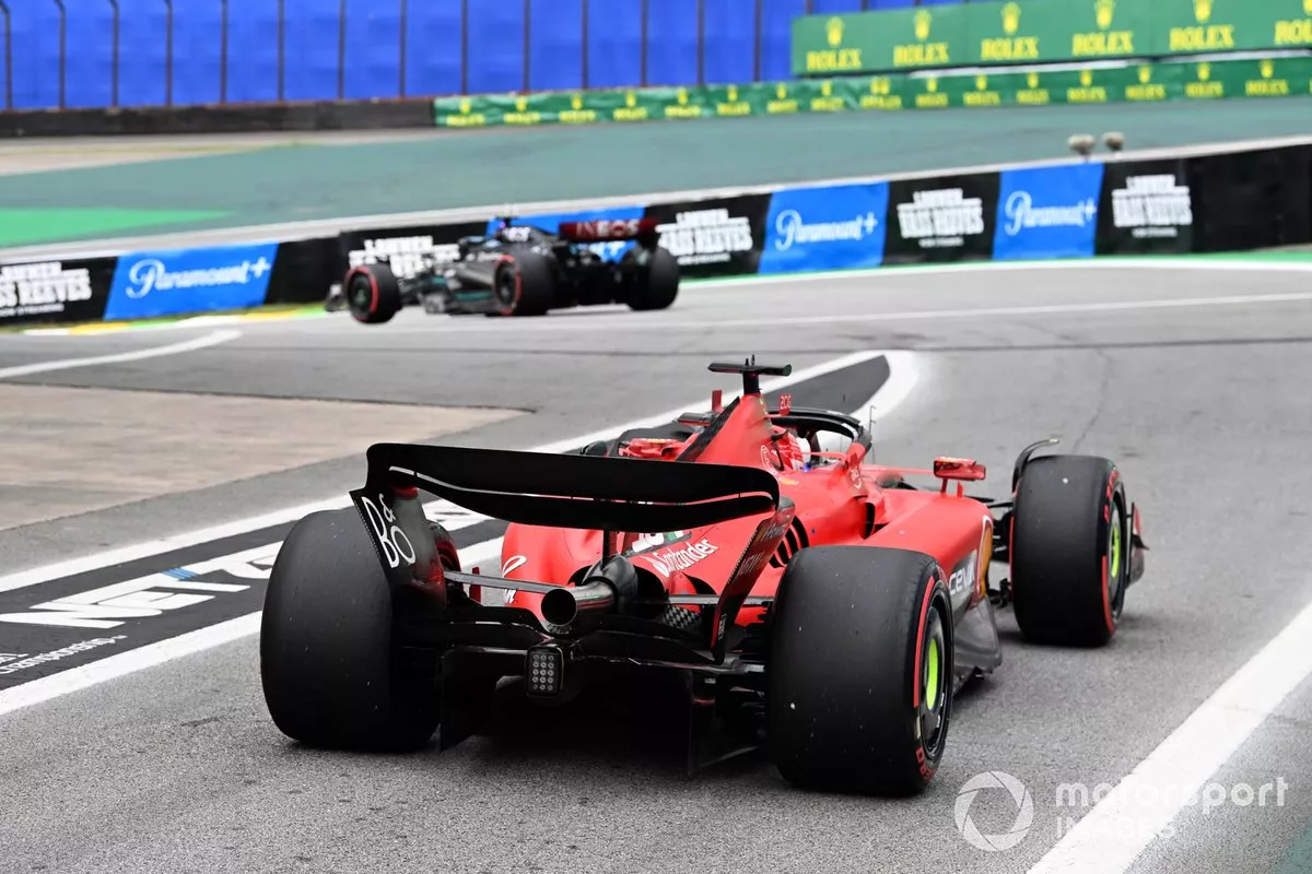 Interlagos qualifying, top speed analysis: high-average speed and drag for Ferrari