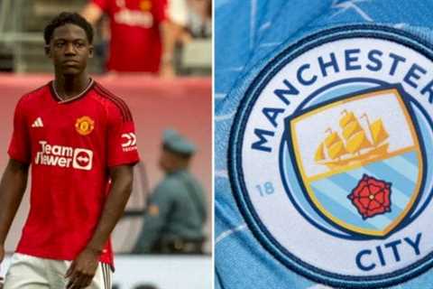 Manchester City Eye Kobbie Mainoo from Manchester United