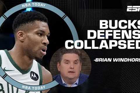 The Bucks'' defense has COLLAPSED! 📉 - Brian Windhorst | NBA Today