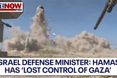 Israel-Hamas war: Israeli defense minister says Hamas has ''lost control of Gaza'' | LiveNOW from..