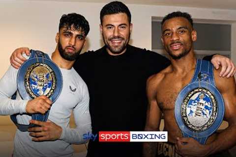 Azim, Denny & Shalom reflect on EPIC Wolverhampton fight night 🐺🥊