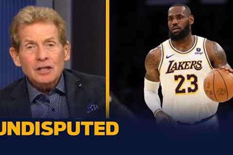 UNDISPUTED | The greatness of GOAT - Skip Bayless on LeBron  makes GW to Lakers def. Rockets 105-104