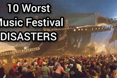 10 Worst Music Festival DISASTERS