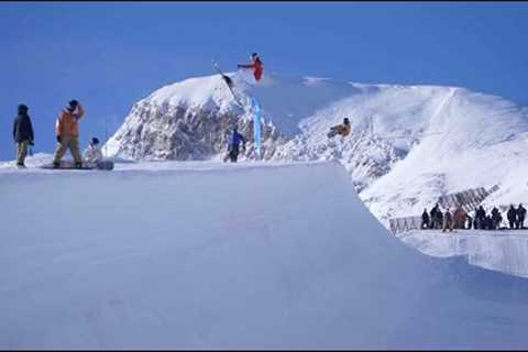 Kitzsteinhorn Austria Ski Training Day November 23, 2023