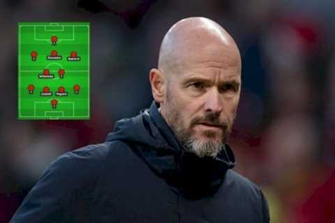 Man Utd’s Ten Hag Plans Three Adjustments vs. Everton