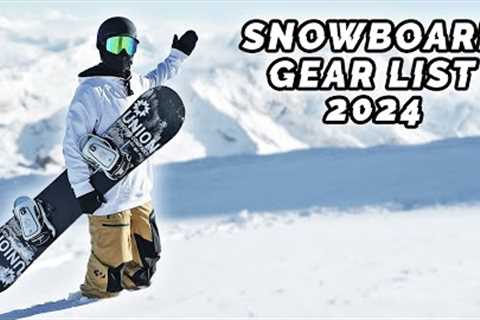 My Snowboard Gear List for 2024 // Board Archive