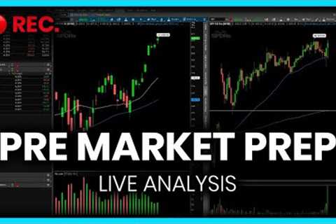 [LIVE] Pre-Market Prep – Prepare for another SQUEEZE? Technical Breakout