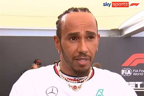 Lewis Hamilton gives bemused reaction to Christian Horner bombshell over switch to join Red Bull..