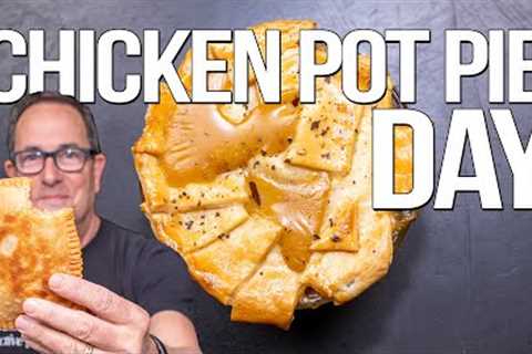 CHICKEN POT PIE LIKE YOU''VE NEVER SEEN BEFORE (BUT NOW ON MY RESTAURANT MENU!) | SAM THE COOKING..