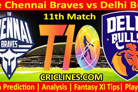 Today Match Prediction-TCB vs DBS-Dream11-Abu Dhabi T10 League-2023-11th Match-Who Will Win