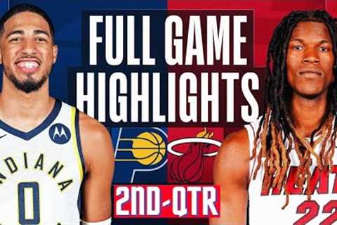 Indiana Pacers vs. Miami Heat Highlights HD 2nd-QTR | 30, 2023 NBA Regular Season