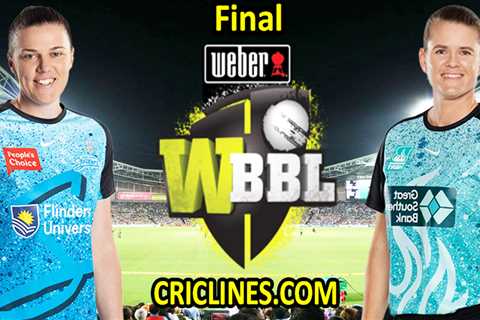 Today Match Prediction-ADSW vs BBHW-WBBL T20 2023-Final Match-Who Will Win