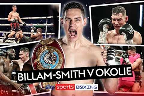 Chris Billam-Smith rewatches his World Title victory against Lawrence Okolie 🏆 👏